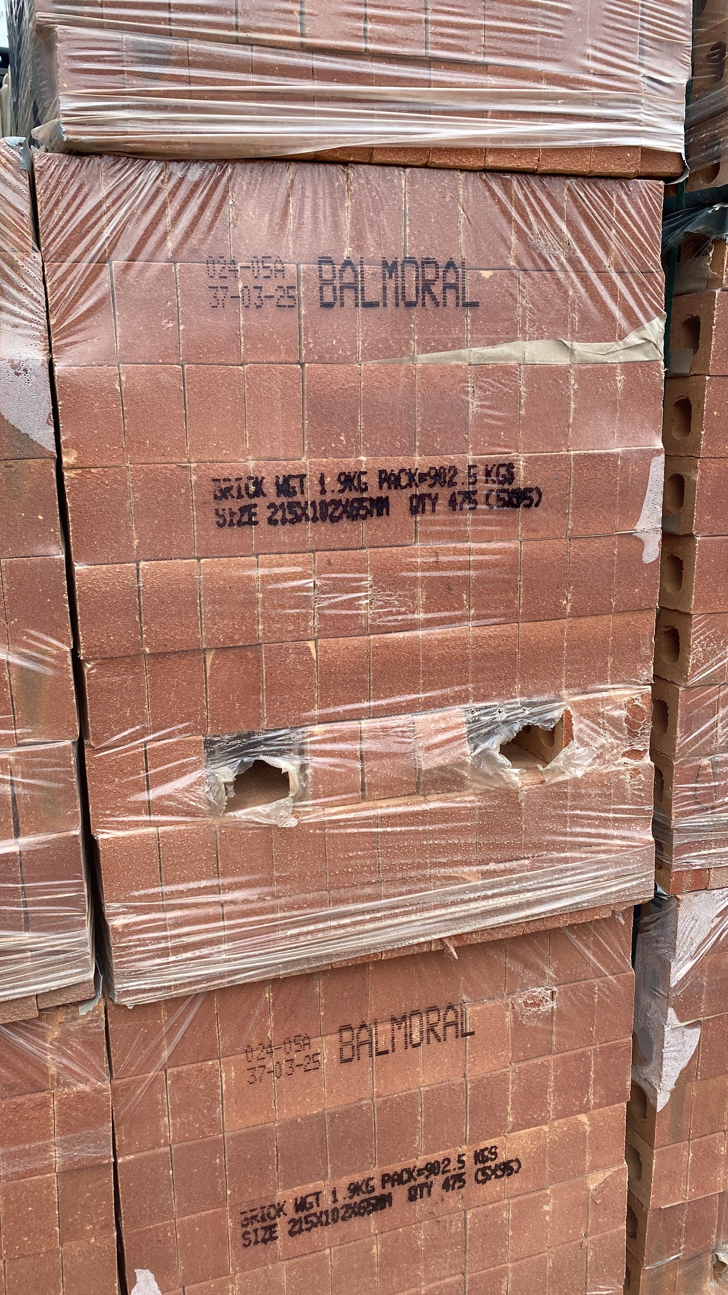 Full Load of Ibstock Balmoral Wirecut Facing Brick (Pack of 475) Inc VAT